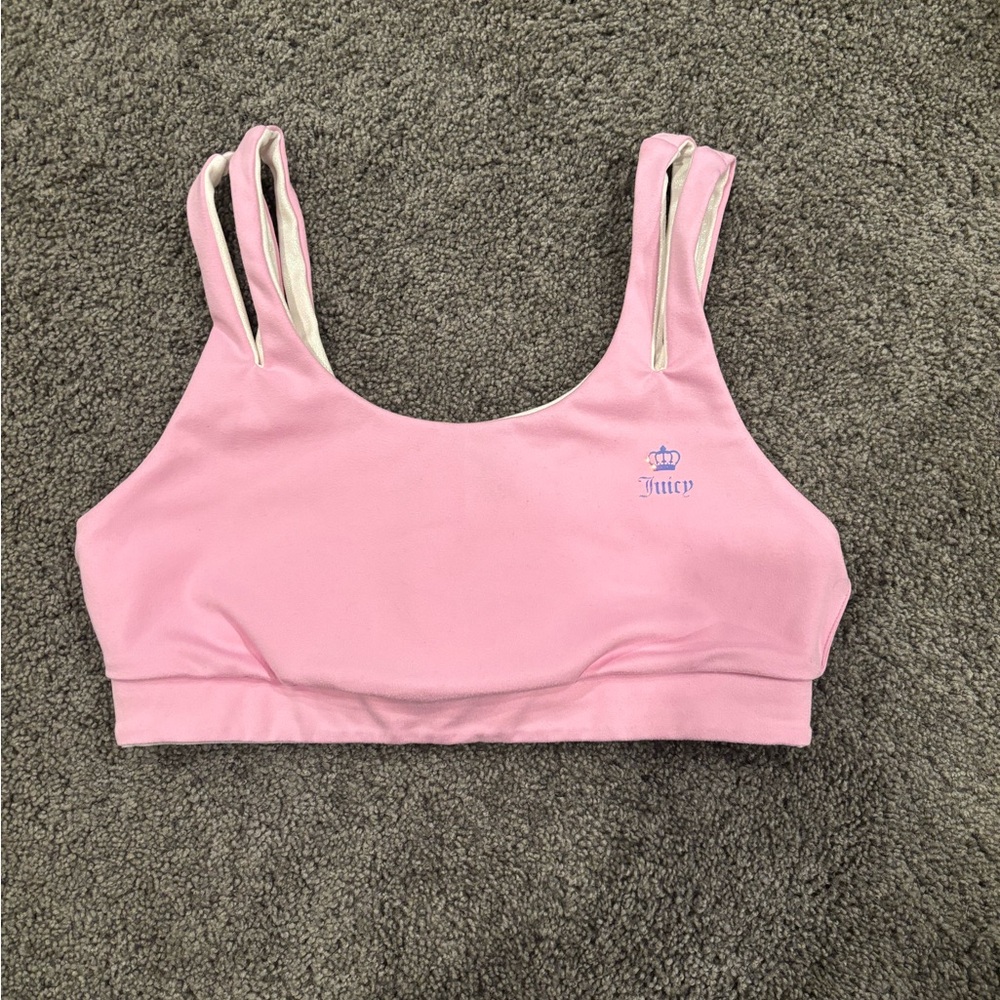 Juicy Couture Pink Sports Bra size M